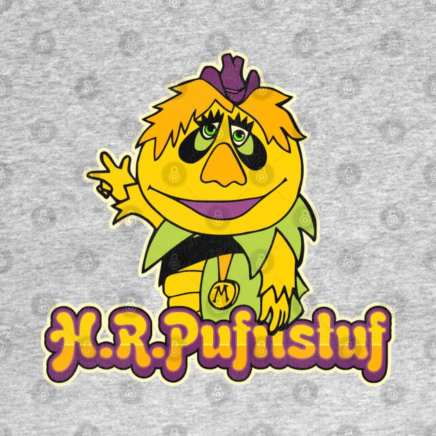 H.R. Pufnstuf Retro 60s 70s Children's Cartoon TV Show by darklordpug